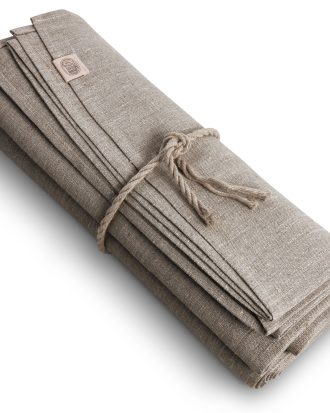 Lovely Linen Classic Rund Duk Ø200 Cm Natur - Dukar & löpare Linne Natural