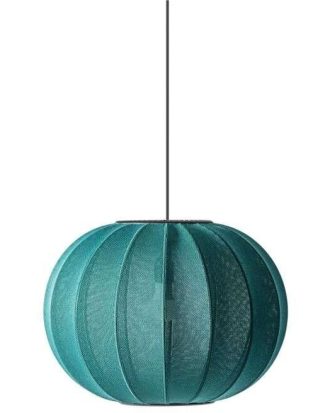 Made By Hand Knit-wit Pendel Rund 45 Cm - Taklampor Polyester Seagrass