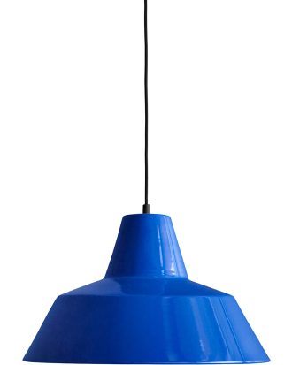 Made By Hand Workshop W4 Pendel - Taklampor Aluminium Blå