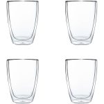 Mareld Latteglas 28 Cl 4-pack - Dricksglas Borosilikatglas Klar