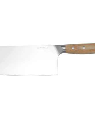 Mareld Hackare 18 Cm Pakka - Grönsaksknivar Rostfritt Stål Trä