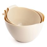 Mareld Skål 3-pack - Bunkar & skålar Bioplast Beige