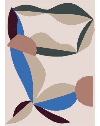 Marimekko Berry Filt 130x180 Cm Cotton / / Electric Blue - Plädar & Filtar Bomull Röd