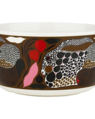 Marimekko Rusakko Skål 50 Cl - Salladsskålar Stengods Brun