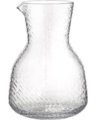 Marimekko Syksy Karaff 1.3 l - Vattenkaraffer & Vattenkannor Munblåst Glas Klar