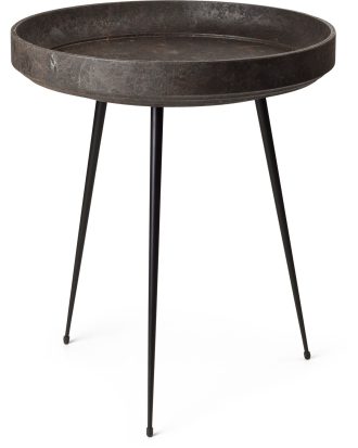 Mater Bowl Table Soffbord Medium Coffee Waste Black - Soffbord Rester Från Kaffebönor Coffee Black