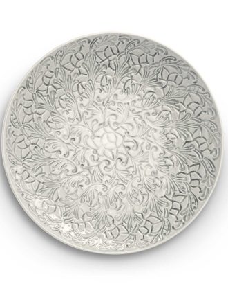 Mateus Lace Fat 34 Cm - Uppläggningsfat Keramik Grå