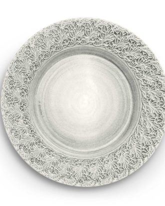 Mateus Lace Tallrik 32 Cm - Mattallrikar Keramik Grå