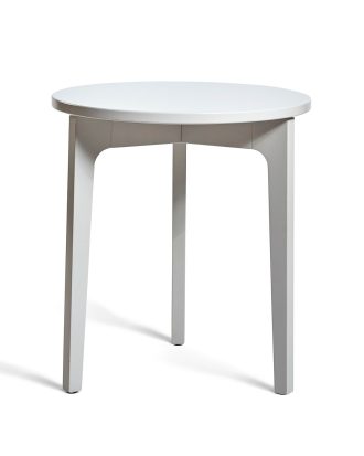 Mavis Höllviken Sidobord Ø45x50 Cm - Sidobord & Avlastningsbord Mdf Ljusgrå