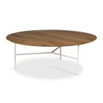 Mavis Tribeca Soffbord 110 Cm Oljad Rustik /a Ben - Soffbord Ek Vit