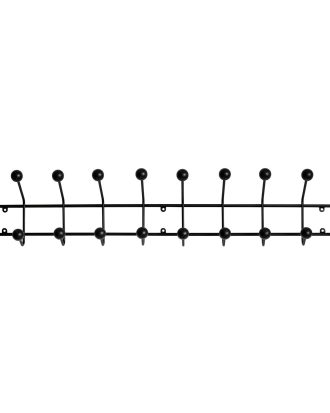 Maze Bill Horizontal Hängare L - Hatthyllor Björk Svart