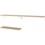 Maze Pythagoras Hyllpaket 3 Hyllplan Ek / - Hyllkombinationer Ekfanér Vit