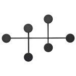 Audo Copenhagen Afteroom Klädhängare - Krokar & Galgar Zink Svart