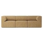 Audo Copenhagen Eave 86 Soffa 3-sits Bouclé Gold - 3-sitssoffor Polyester Guld