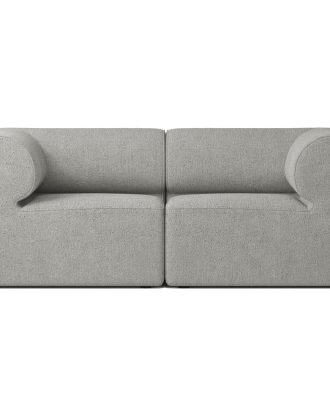 Audo Copenhagen Eave 86 Soffa 2-sits Bouclé - 2-sitssoffor Polyester Mörkgrå