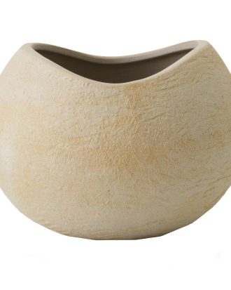 Audo Copenhagen Plantas Kruka Ivory 17 Cm - Krukor Stengods Elfenben