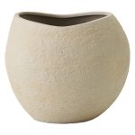Audo Copenhagen Plantas Kruka Ivory 26 Cm - Krukor Stengods Elfenben