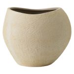 Audo Copenhagen Plantas Kruka Ivory 32 Cm - Krukor Stengods Elfenben