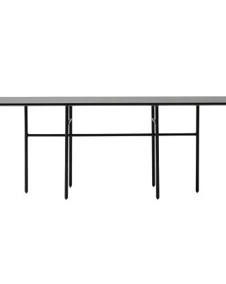 Audo Copenhagen Snaregade Matbord 90x200 Cm - Matbord & Barbord Ekfanér Svart