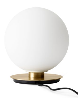 Audo Copenhagen Tr Bulb Bordslampa / Matt Opal Bulb - Bordslampor Mässing