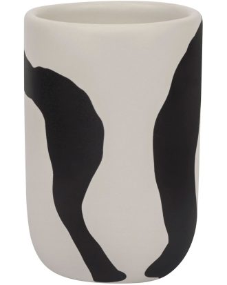 Mette Ditmer Icon Tandborsthållare Svart / - Tandborsthållare Keramik Off-White