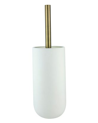 Mette Ditmer Lotus Toalettborste - Toalettborstar Metall Vit