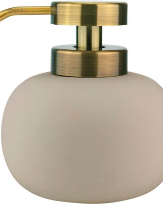 Mette Ditmer Lotus Tvålpump Låg - Tvålpumpar Metall Sand