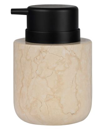 Mette Ditmer Marble Tvålpump Låg - Tvålpumpar Marmor Sand