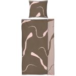 Mette Ditmer Process Bäddset 140x220 Cm - Bäddset Bomull Brun