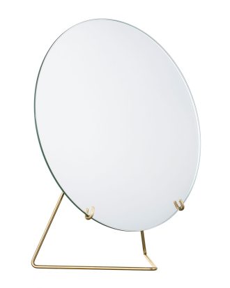 Moebe Mirror Bordsspegel Ø20 - Bordsspeglar Mässing
