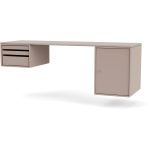 Montana Workshop Vägghängt Skrivbord - Skrivbord Lackad Mdf Mushroom
