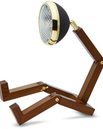 Mr. Wattson Bordslampa / Matt Svart - Bordslampor Ask Mässing