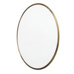 Muubs Copenhagen Väggspegel Rund 80 Cm Antik - Väggspeglar Järn Mässing