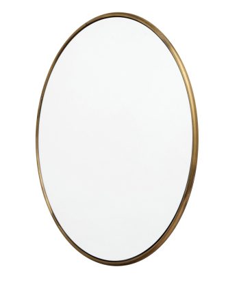 Muubs Copenhagen Väggspegel Rund 80 Cm Antik - Väggspeglar Järn Mässing