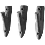 Muubs Aion Krok 3-pack 15 Cm - Tandborsthållare Järn Svart