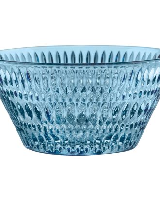 Nachtmann Ethno Skål 16 Cm - Serveringsskålar Kristall Vintage Blue