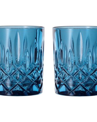 Nachtmann Noblesse Tumblerglas 2-pack - Tumblerglas Kristallglas Vintage Blue