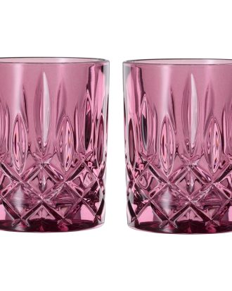 Nachtmann Noblesse Tumblerglas 2-pack - Tumblerglas Kristallglas Berry