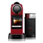 Nespresso Krups Citiz & Milk Espressomaskin 1 L - Espressomaskiner & Tillbehör Röd