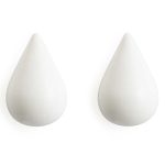 Normann Copenhagen Dropit Krok Large 2-pack - Krokar & Galgar Vit