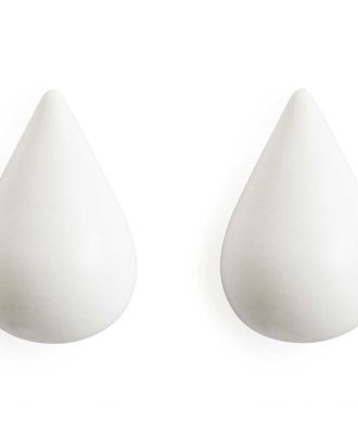Normann Copenhagen Dropit Krok Large 2-pack - Krokar & Galgar Vit