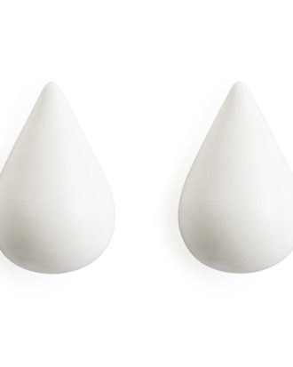 Normann Copenhagen Dropit Krok Small 2-pack - Krokar & Galgar Bok Vit