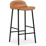 Normann Copenhagen Form Barstol 65 Cm / Svart - Barstolar Stål Konjak
