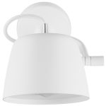 Normann Copenhagen Tub Vägglampa - Vägglampor Aluminium Vit