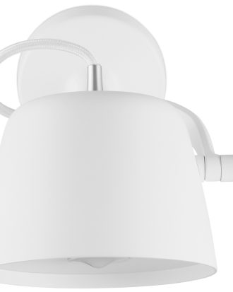 Normann Copenhagen Tub Vägglampa - Vägglampor Aluminium Vit