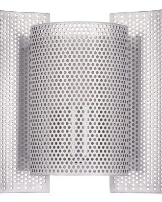 Northern Butterfly Vägglampa Perforerad - Vägglampor Stål Borstad Aluminium