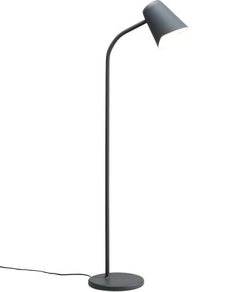 Northern Me Golvlampa Med Dimmer - Golvlampor Stål Grå