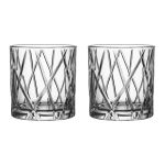 Orrefors City Whisky Dof 34 Cl 2-pack - Whiskeyglas & Cognacglas Glas Klar