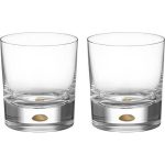 Orrefors Intermezzo Whiskeyglas Old Fashioned 2-pack 25 Cl - Whiskeyglas & Cognacglas Munblåst Kristallglas Guld