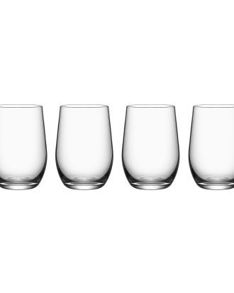 Orrefors Morberg Collection Vatten 28 Cl 4-pack - Dricksglas Glas Klar